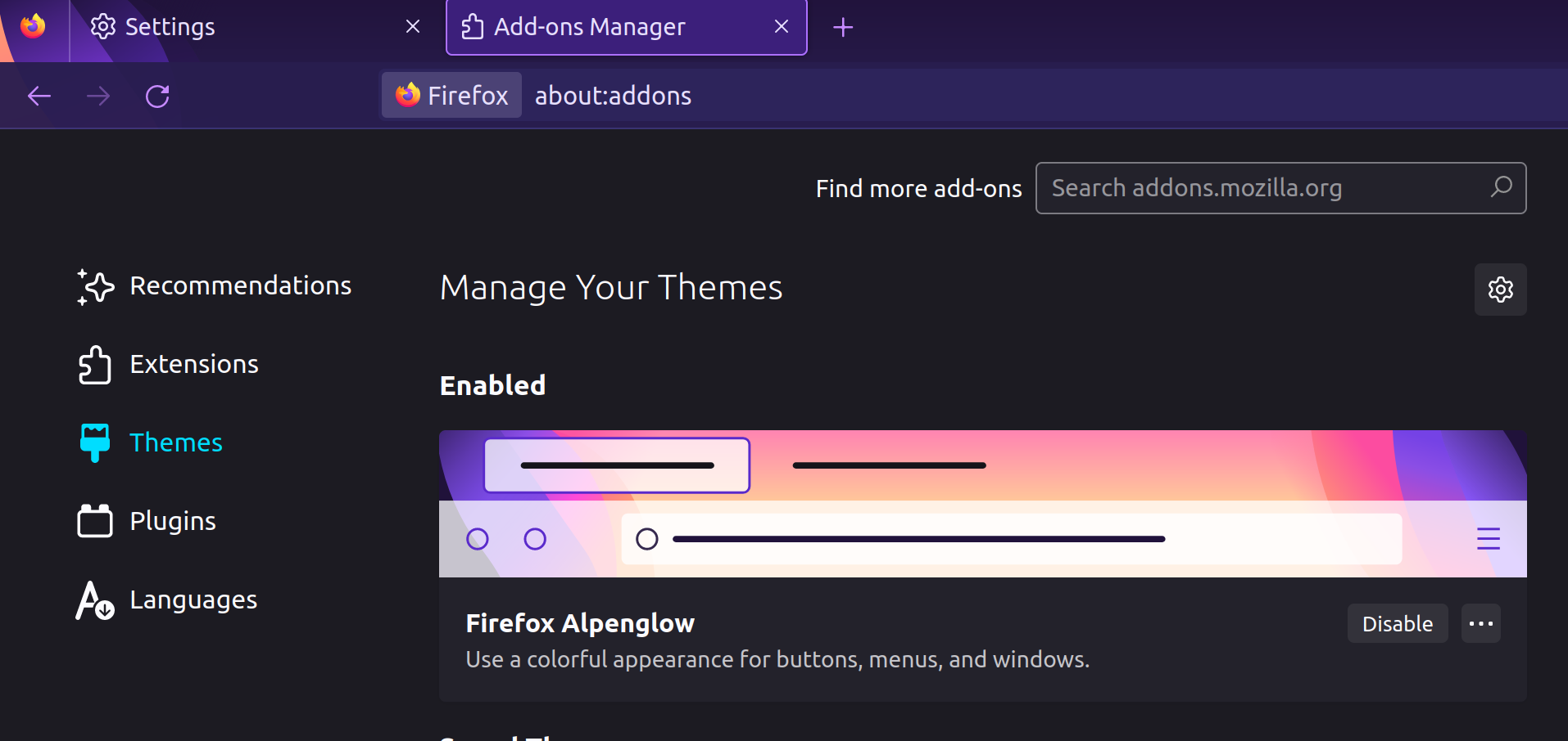 Firefox Theming