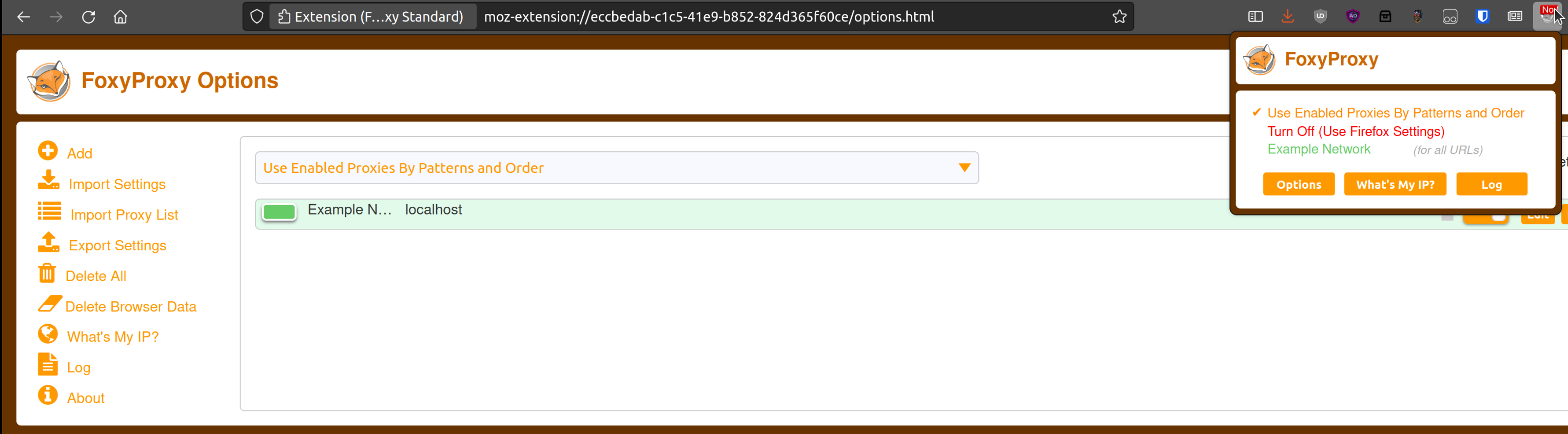 example.com turn on pattern based mapping